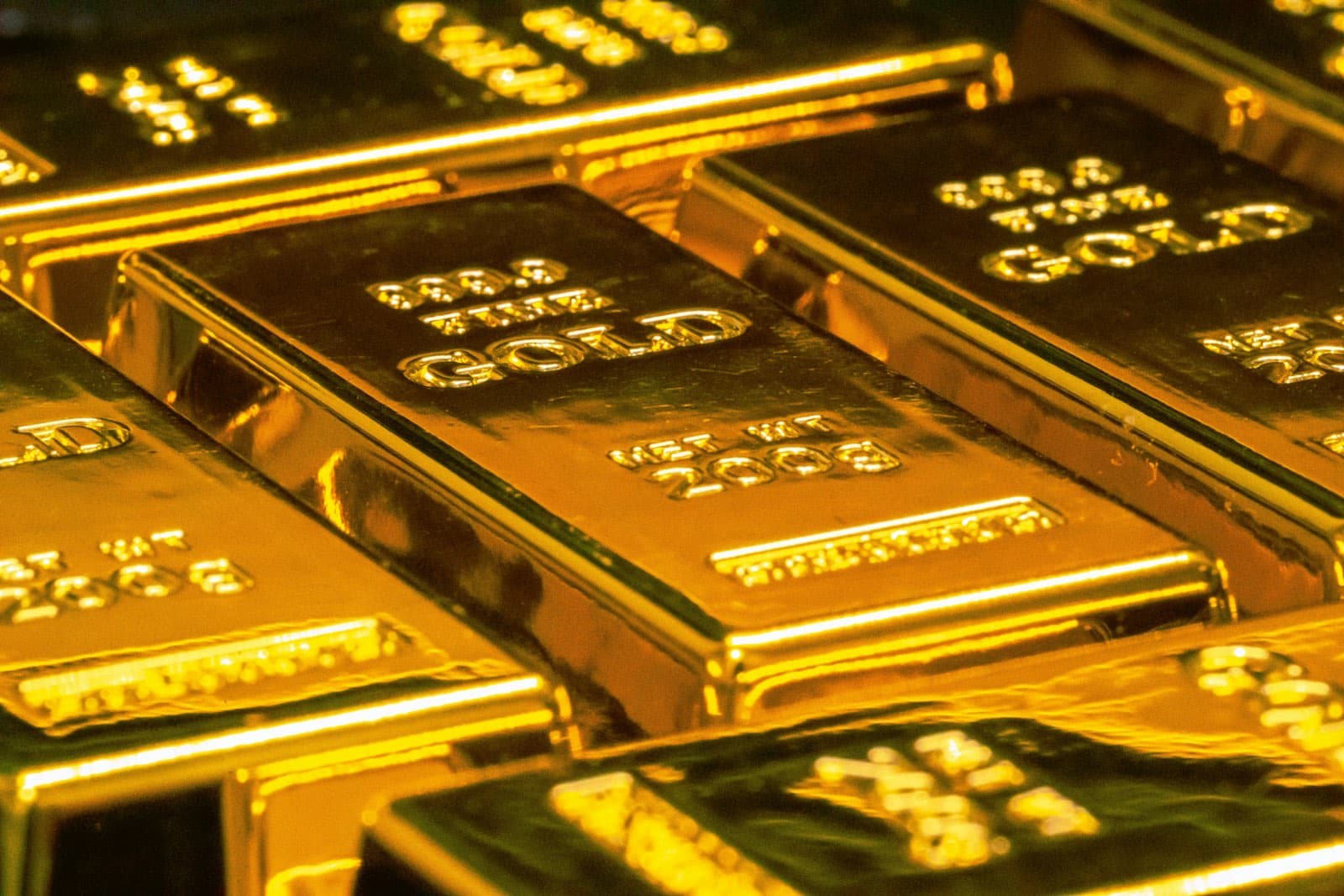 Gold bullion bars